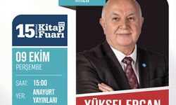 Yüksel Ercan, Kocaeli kitap fuarında kitaplarını imzalayacak