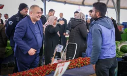 Ankara Keçiören'de Başkan Özarslan'dan pazaryeri ziyareti