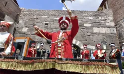 Ankara Kalesi'nde mehteran coşkusu