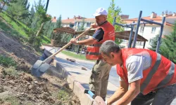 Keçiören'deki parklarda kapsamlı çalışma devam ediyor
