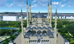 Gebze Millet Bahçesi Camii yükseliyor