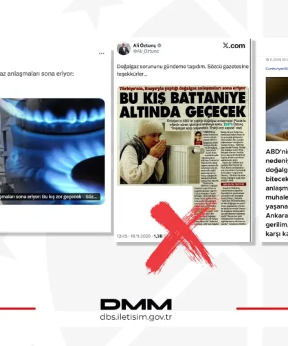 'Rus gazı kesiliyor, enerji krizi lapıda' iddialarına yalanlama