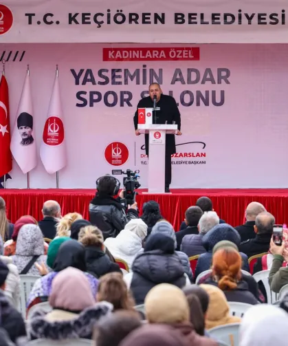Yasemin Adar Spor Salonu Keçiören'de kadınların hizmetinde