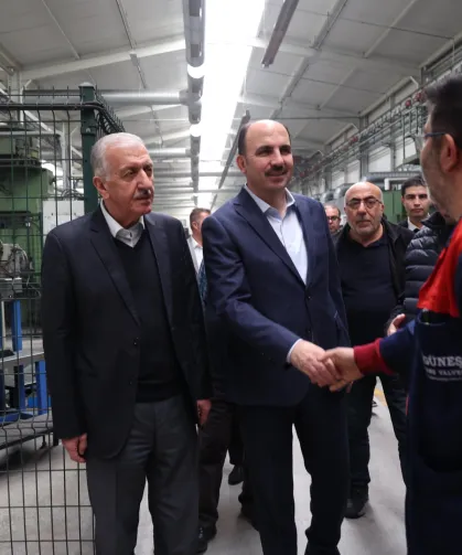 Konya'da Başkan Altay 3. OSB'yi ziyaret etti