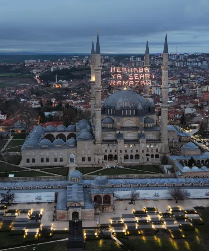 Mimar Sinan'ın ustalık eseri Selimiye, Ramazan'da ibadete açılıyor