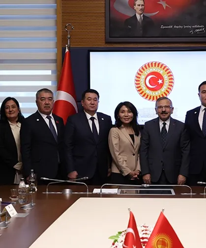 Türkiye ile Kırgızistan dostluk grupları TBMM'de görüştü