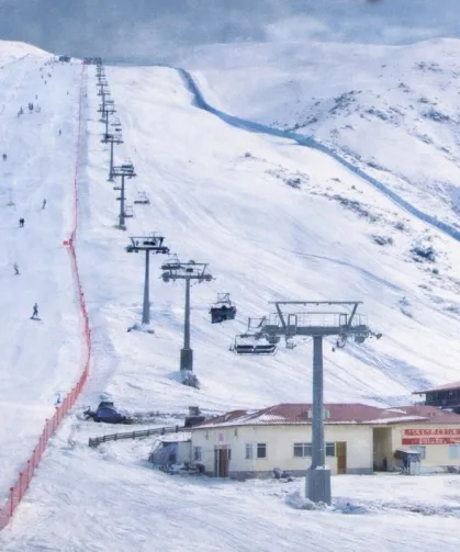 Ağrı'da Güneykaya Kayak Tesisi için geri sayım