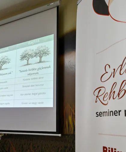 Ankara'da çiftlere 'Evlilik Rehberim' semineri