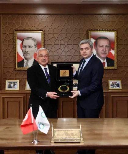 Gürcistan Büyükelçisi Kalandia'dan Başkan Güler'e ziyaret