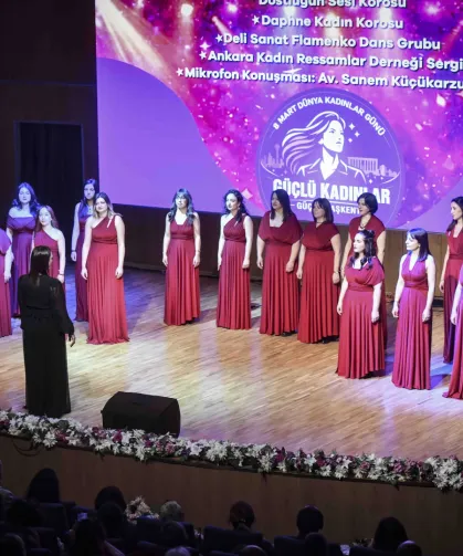 Kadınların gücü Başkentte yankılandı