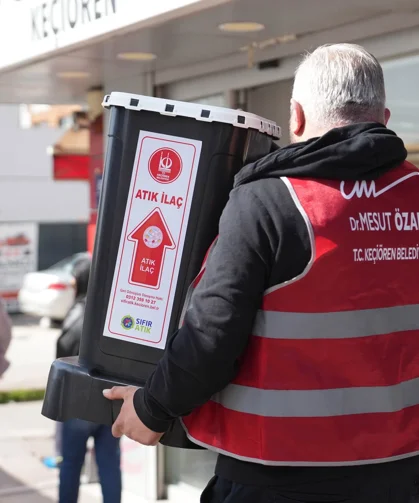 Ankara Keçiören'de doğa ve insan sağlığı korunuyor
