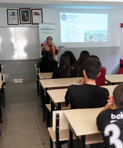 Ankara Keçiören'de öğrencilere çevre ve sıfır atık eğitimi