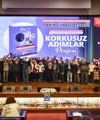 Ankara'da alzheimer ve demans hastalarına 'Korkusuz Adımlar' Desteği'