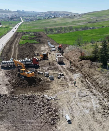 Ankara'da yeni bağlantı bulvarı çalışması başladı