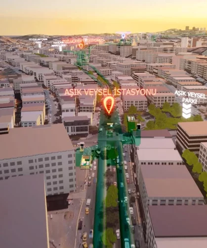 Ankara'ya 44 kilometrelik dev ulaşım hamlesi