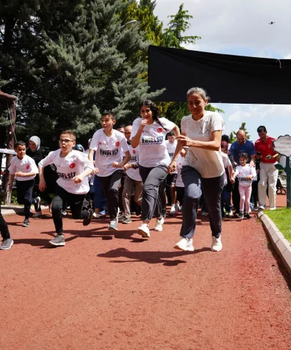 Ankara Keçiören'de engelsiz spor heyecanı