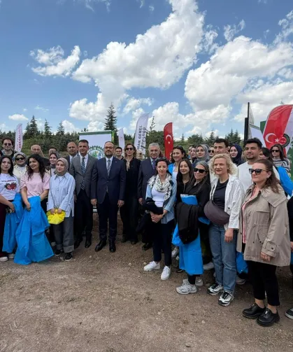 Ankara'da medya emekçileri hatıra ormanı oluşturuldu