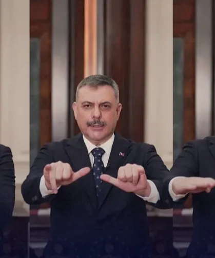 Bakan Çiftçi'den özel işaret dilli mesaj... 'Birlikte aynı milletin fertleriyiz'