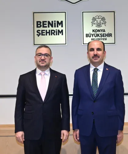 Merkez Bankası'ndan Konya Büyükşehir'e ziyaret