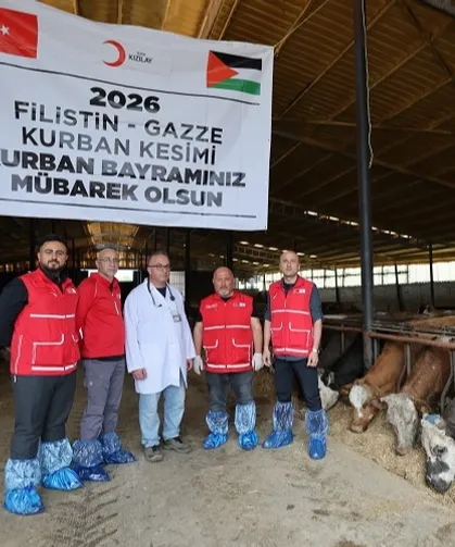 Türk Kızılayı'ndan vekaletle kurban kesimi
