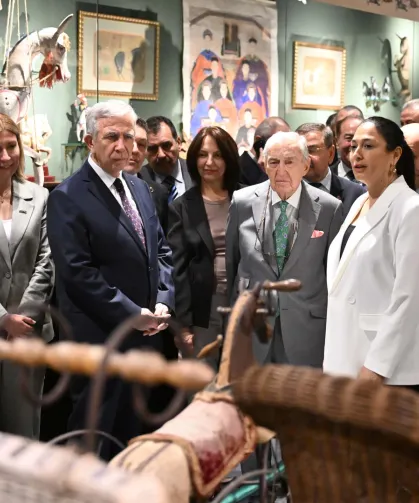 Ankara'da 'Beygir Gücü' sergisi Esat Hâl Galeri'de açıldı