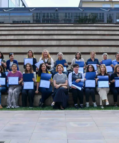 Ankara'da kadınlara girişimcilik sertifikası