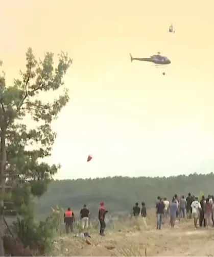 2 yangının enerjisi düşürüldü, 4 noktada müdahale sürüyor