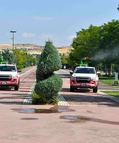 Ankara Büyükşehir'de ilaçlama seferberliği