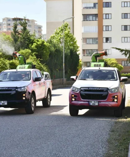 Ankara'da yaz boyu ilaçlama çalışmaları sürüyor