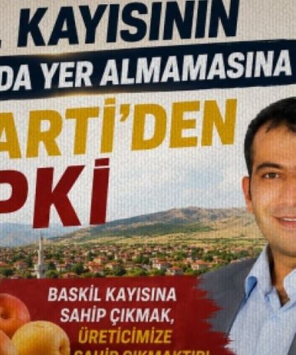 Baskil Kayısının çalıştayda yer almamasına İYİ Parti'den tepki