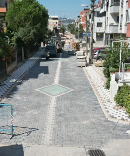 İzmit'te SEDAŞ çalışması ardından yollar yenilendi