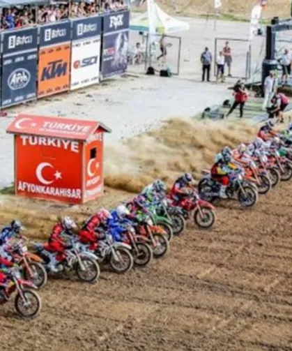 Dünya Motokros Şampiyonası MXGP Türkiye başladı