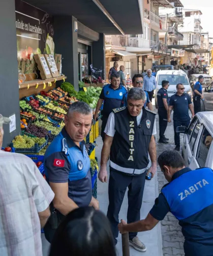 Kaldırım işgaline sıkı denetim