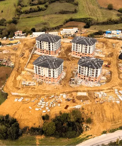 Adliye Lojmanları Projesi'nde ilerleme yüzde 74