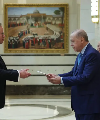 Cumhurbaşkanı Erdoğan, 5 ülkenin Büyükelçisini kabul etti