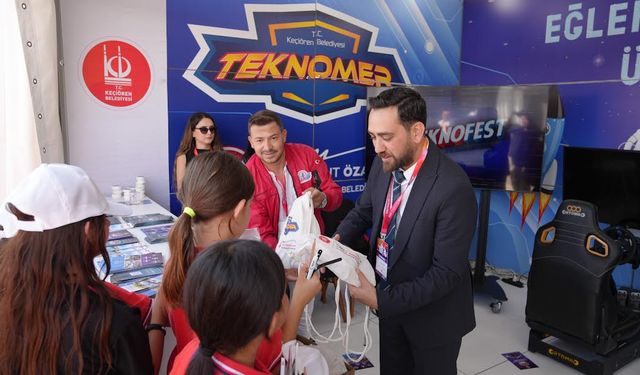 Keçiören Belediyesi Teknomer, Teknofest'in en fazla ilgi gören standı oldu
