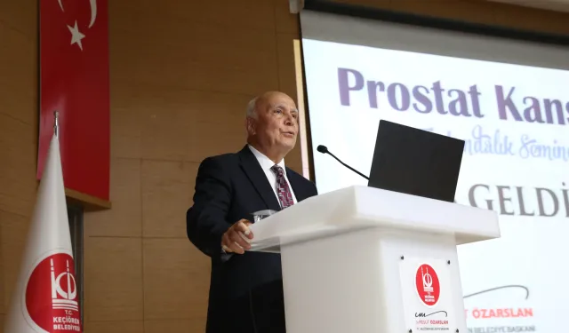 Keçiören'de prostat kanseri farkındalık semineri