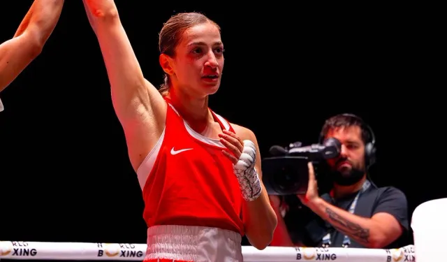 Bir finalde Buse Naz Çakıroğlu'ndan... Dünya Boks Şampiyonası’nda finale yükseldi