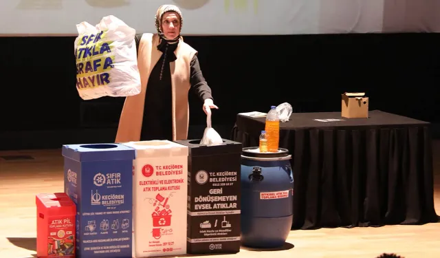 Keçiören'den öğretmenlere 'sıfır atık' eğitimi