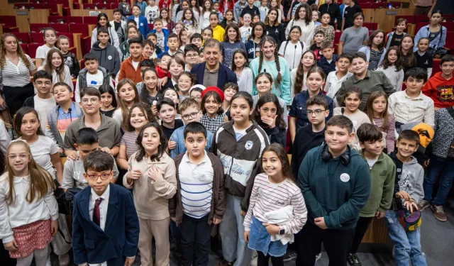 Başkan Tugay İzmir Çocuk Meclisi üyeleriyle buluştu