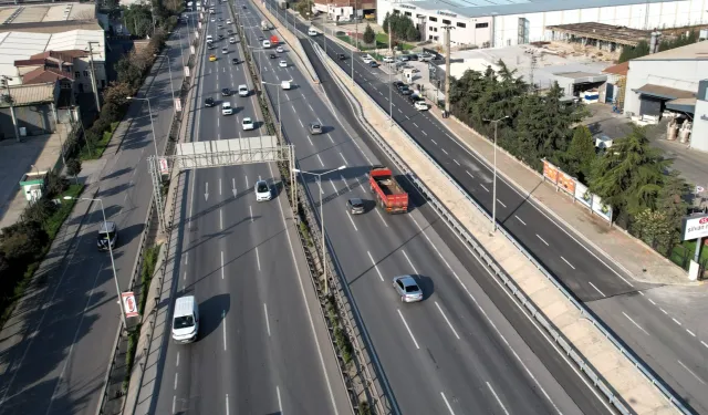 Gebze Beylikbağı'na yeni katılım şeridi hizmete alındı