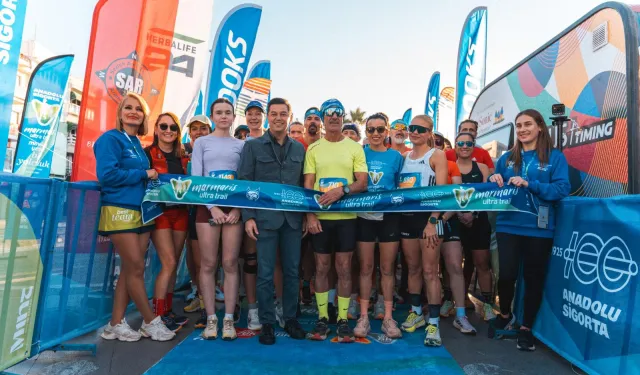 Marmaris Ultra Trail'de 15 ülkeden bin 226 sporcu 'mavi ile yeşilin' peşinde