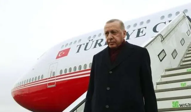 Cumhurbaşkanı Erdoğan Türkmenistan yolcusu... Uluslararası Barış ve Güven Forumu'na katılacak