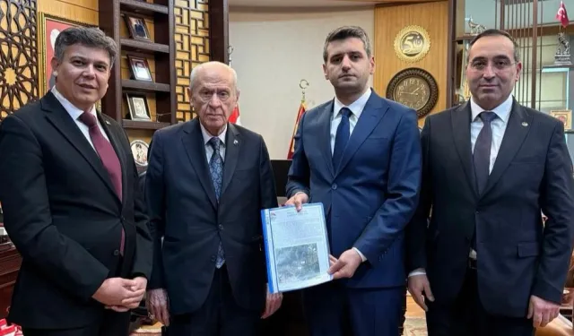 MHP'den Bozüyük-Söğüt karayolu için Ankara teması... Bahçeli'den yakın takip sözü