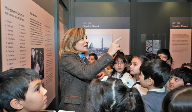 Ankara Keçiören'de ilkokul öğrencilerinden Milli Mücadele Müzesi'ne ziyaret
