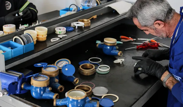 Ankara'da ayda 6 bin sayaç yenileniyor