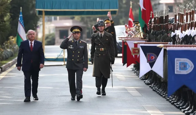 Milli Savunma Bakanı Güler, Özbekistanlı mevkidaşını ağırlıyor