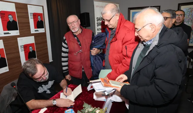 Şairin Şiir Evreni'nin konuğu Akif Kurtuluş oldu