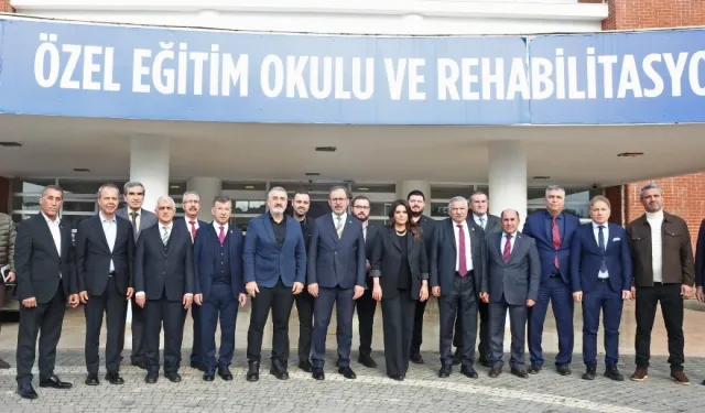 TBMM Komisyonu'ndan Antalya'da Özel Eğitim Merkezine ziyaret