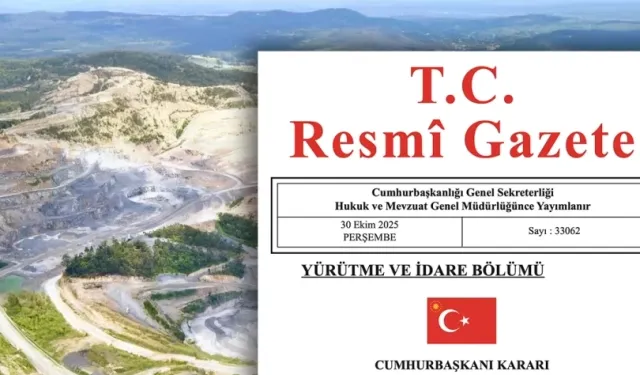 Yeni maden rehabilitasyon yönetmeliği yayımlandı